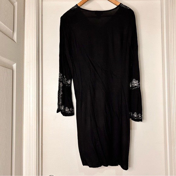 Joolay Bohemian Embroidered Dress - Size Large - Picture 3 of 8